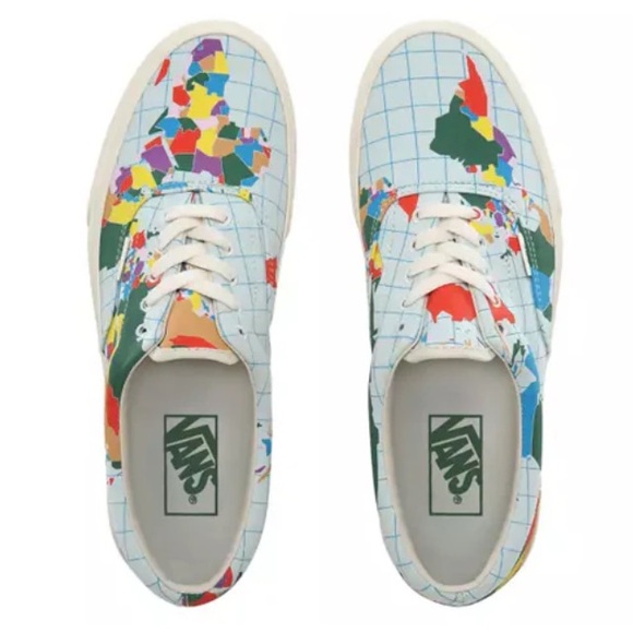 Vans Save Our Planet World Map Shoes - Picture 7 of 9